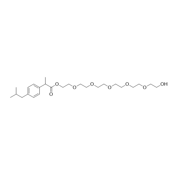 Picture of Ibuprofen Pentaoxaheptadecyl Impurity (Racemic)