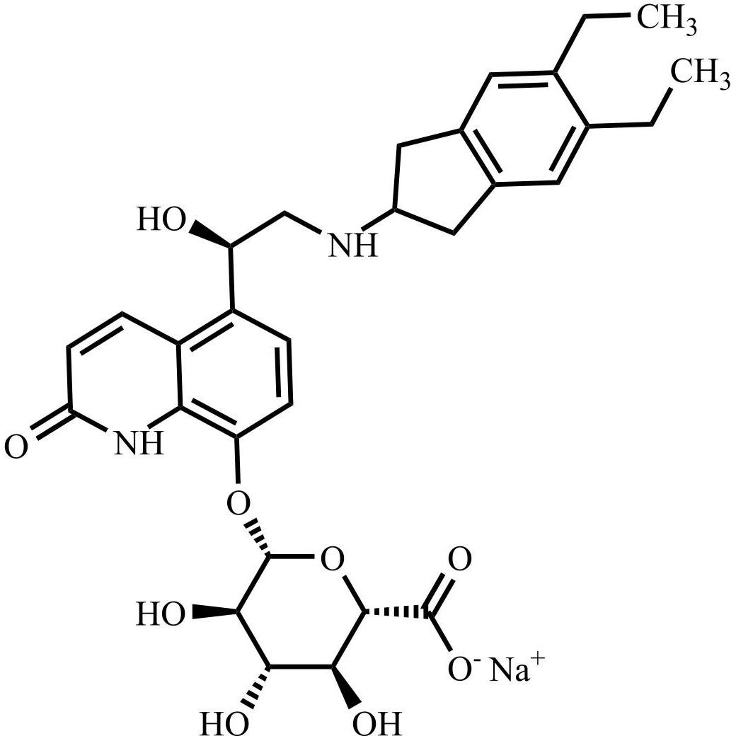 Picture of Indacaterol 8-O-Glucuronide Sodium Salt
