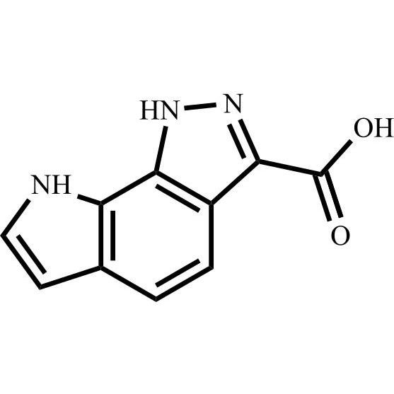 Picture of 1,8-Dihydro-Pyrrolo[3,2-g]indazole-3-carboxylic acid
