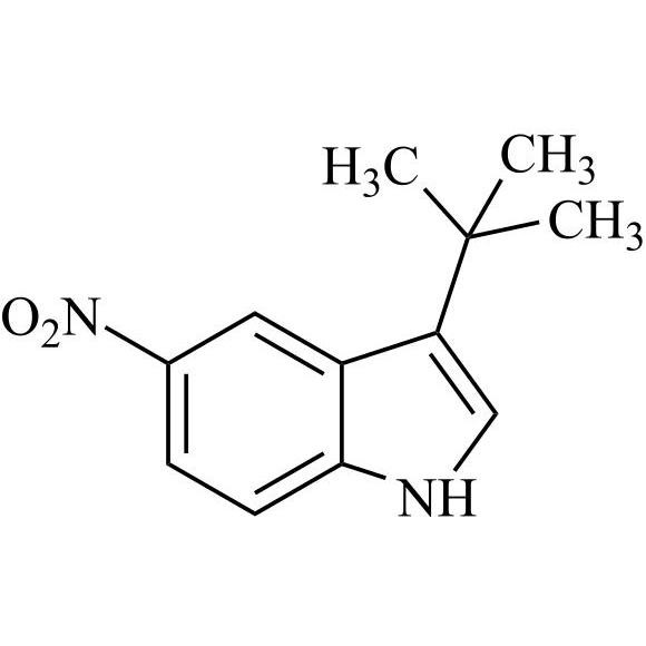 Picture of 3-(1,1-Dimethylethyl)-5-Nitro-1H-Indole