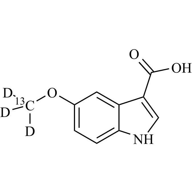Picture of 5-Methoxy-Indole-3-Carboxylic Acid-13C-d3