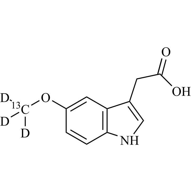 Picture of 5-Methoxyindoleacetic Acid-13C-d3