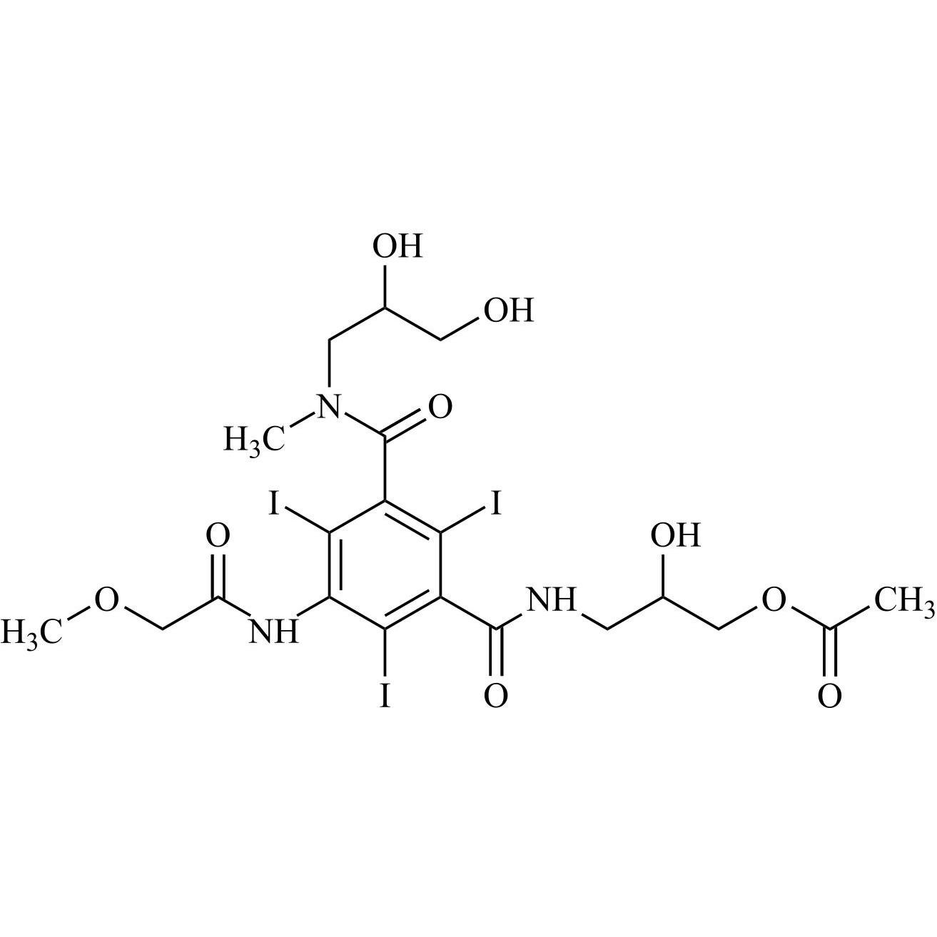 Picture of Iopromide Impurity 42 (Mixture of Diastereomers)