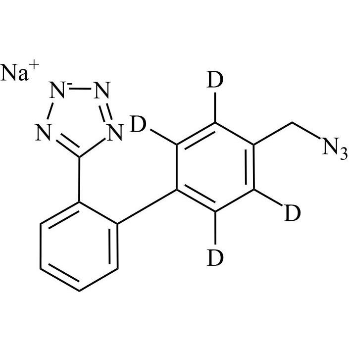 Show details for Irbesartan Impurity 15-d4 Sodium Salt Picture of Irbesartan Impurity 15-d4 Sodium Salt
