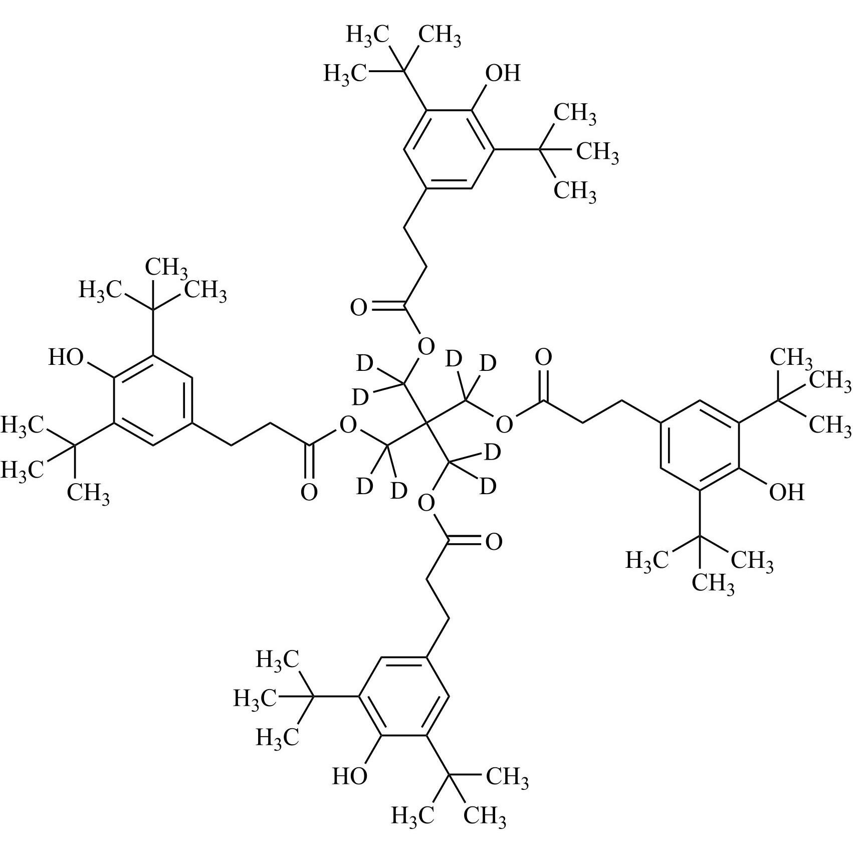 Picture of Irganox 1010-d8 (Plastic Additive EP 09-d8, Plastic Additive USP 2-d8, Antioxidant 1010-d8)