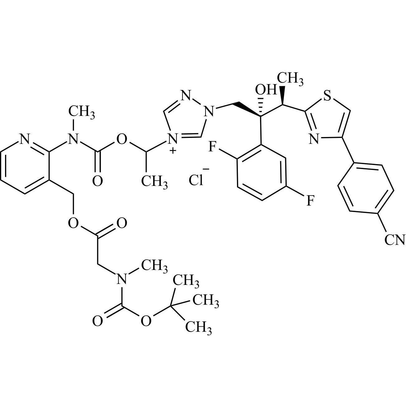 Picture of Isavuconazole Impurity 29 Chloride