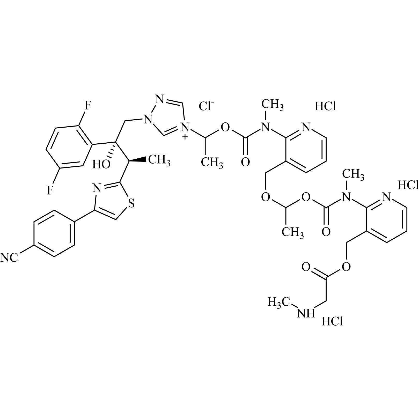 Picture of Isavuconazole Impurity 56 Chloride TriHCl