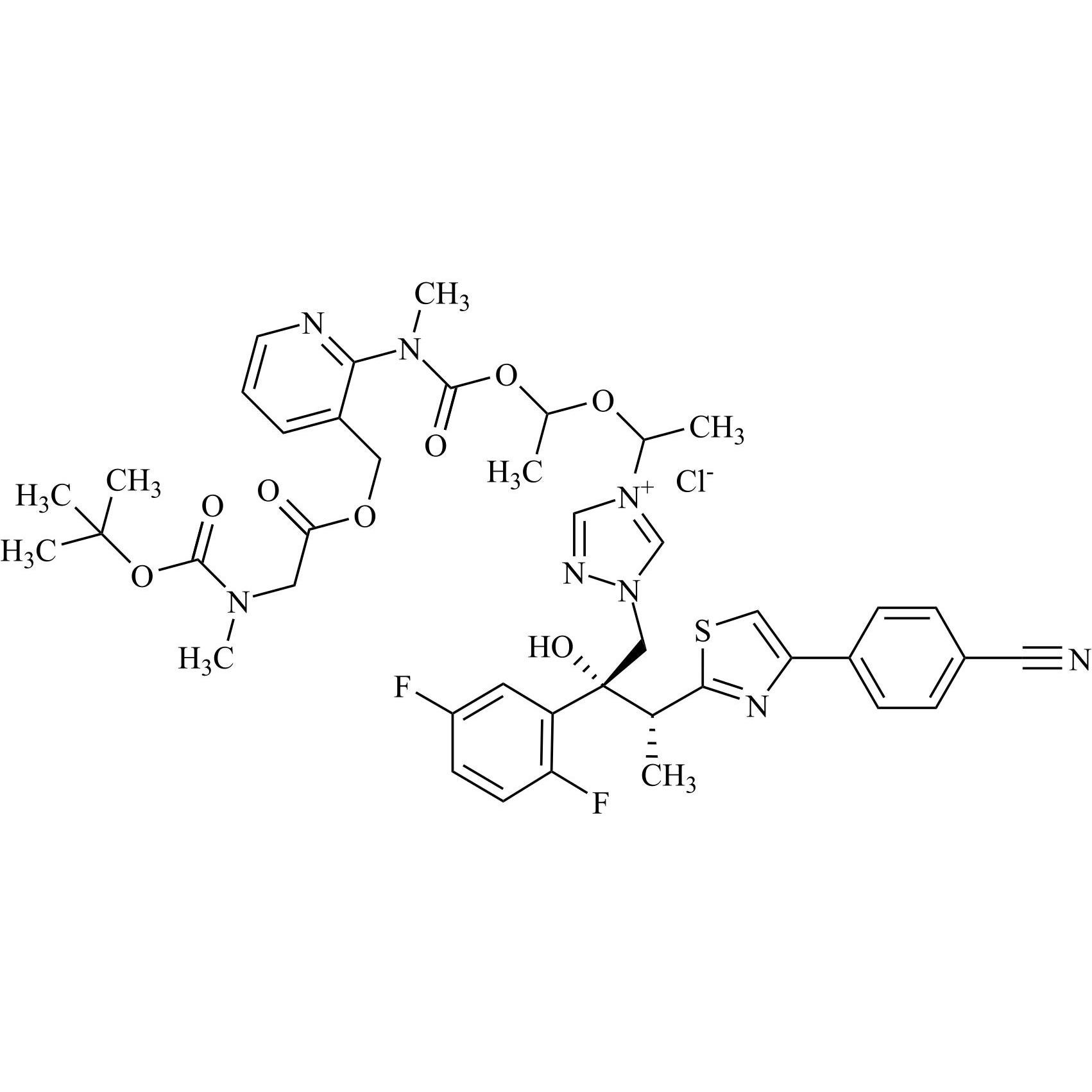 Picture of Isavuconazole Impurity 68 Chloride