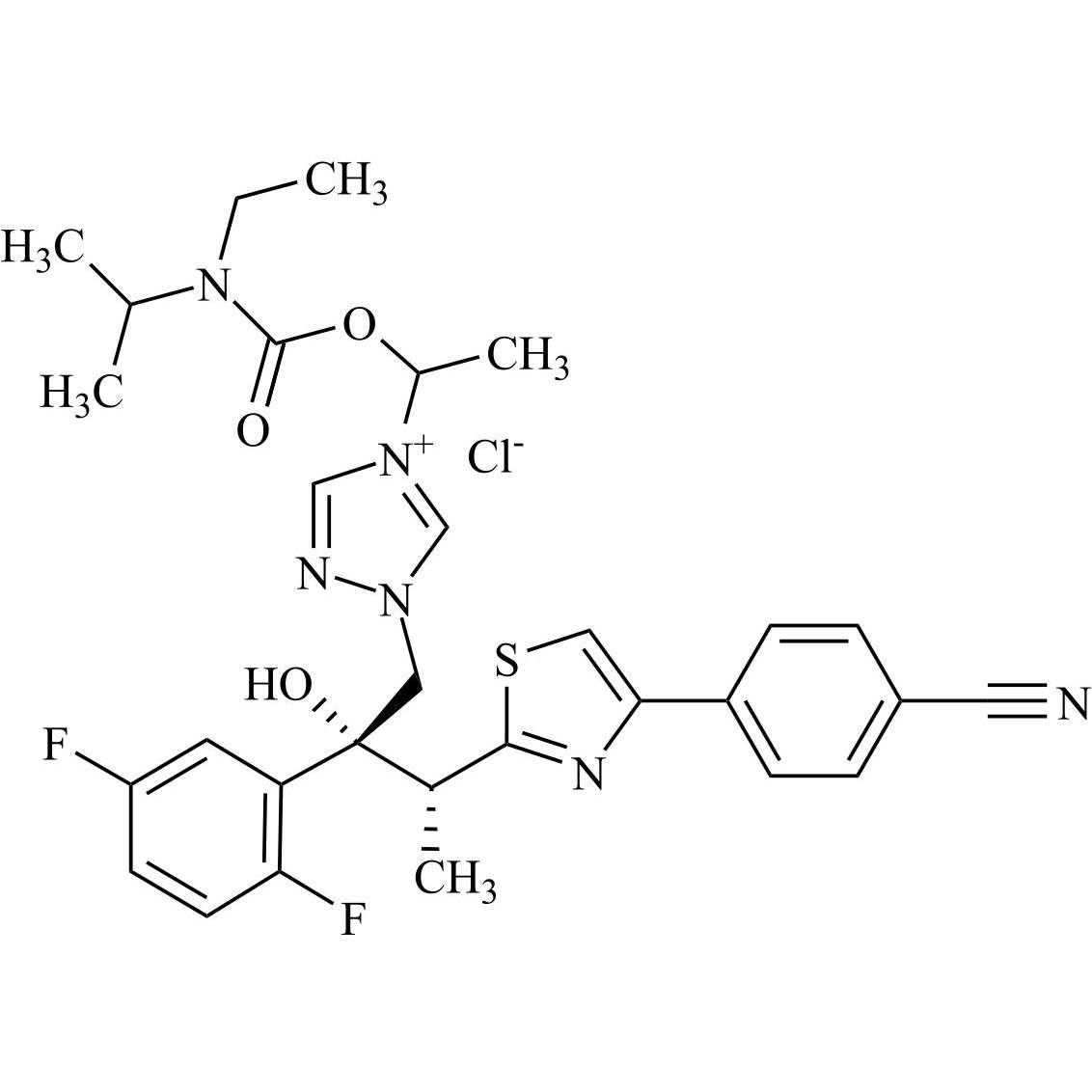 Picture of Isavuconazole Impurity 70 Chloride