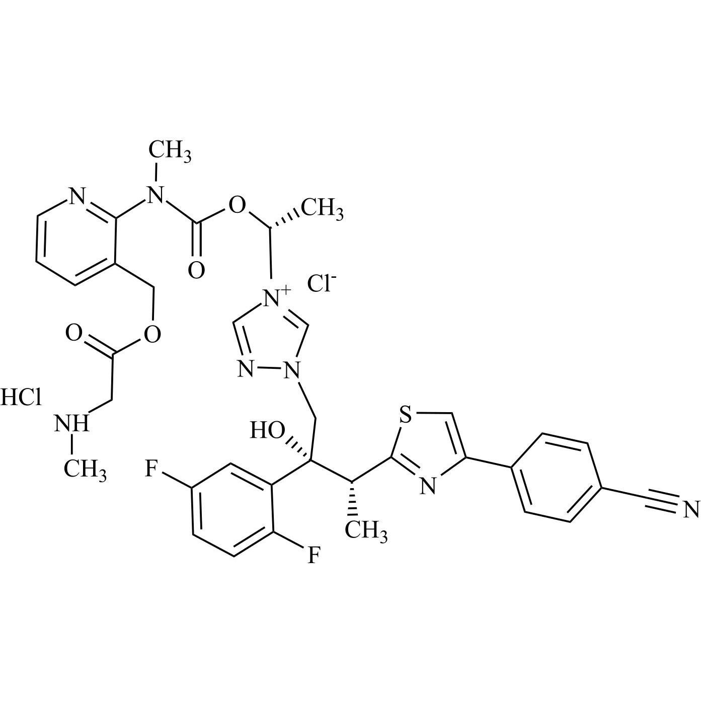 Picture of Isavuconazole Impurity 79 HCl