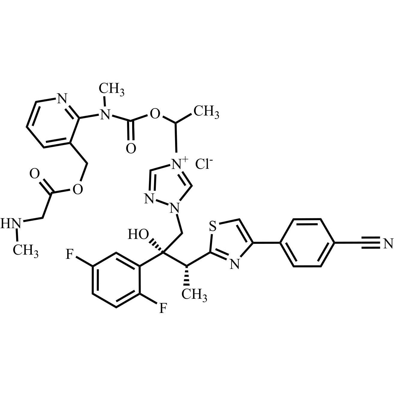 Picture of Isavuconazole Impurity 1 HCl