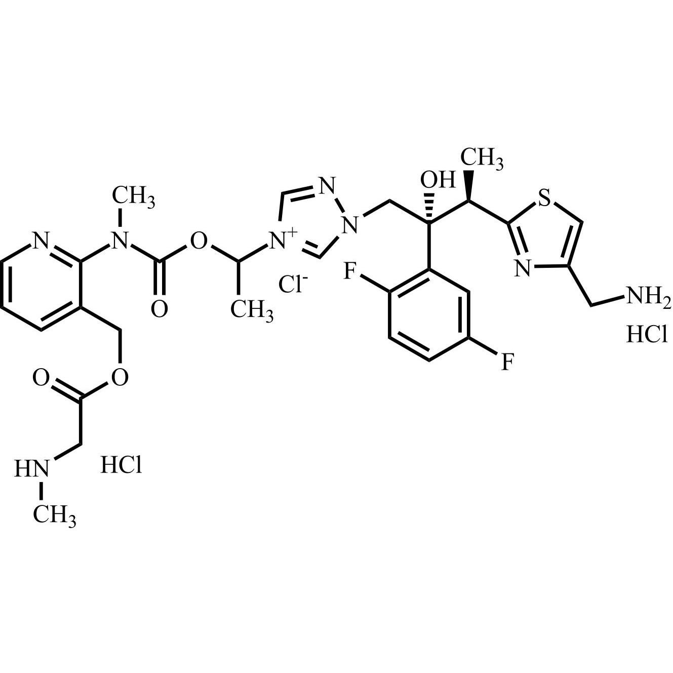 Picture of Isavuconazole Impurity 11 Chloride DiHCl (Mixture of Diastereomers)