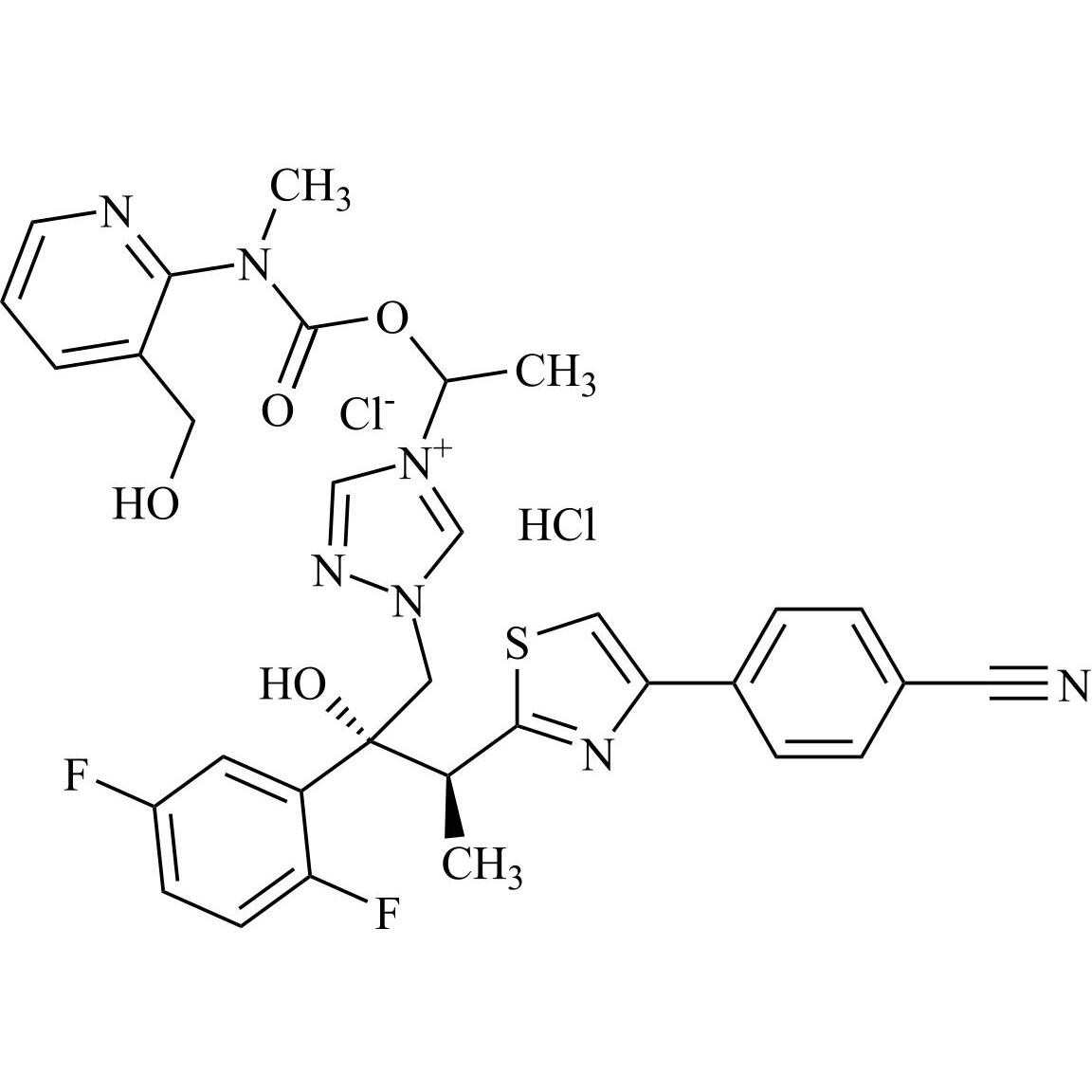 Picture of Isavuconazole Impurity 35 Chloride HCl