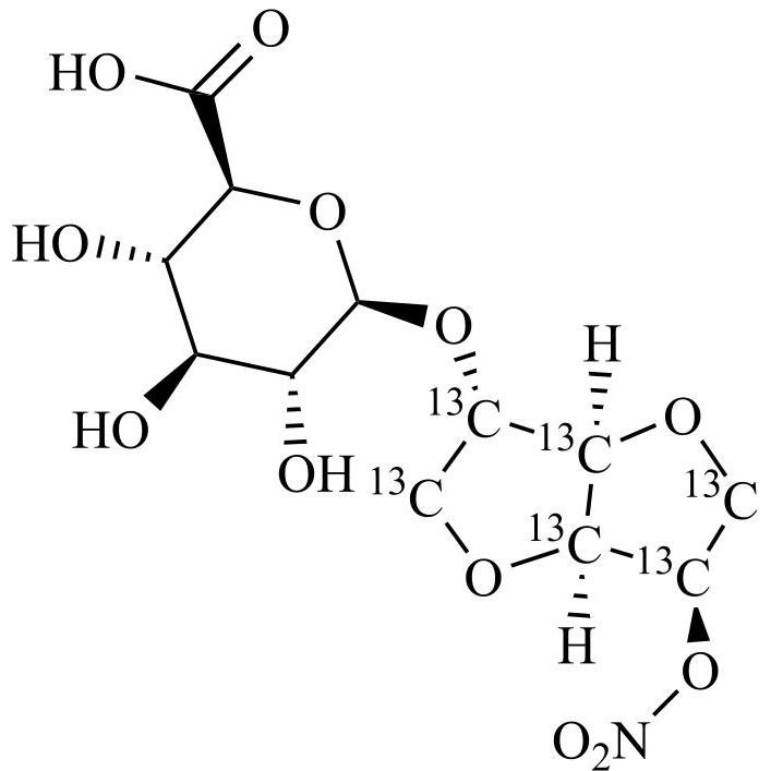 Picture of Isosorbide-5-Mononitrate-13C6-2-Beta-D-Glucuronide
