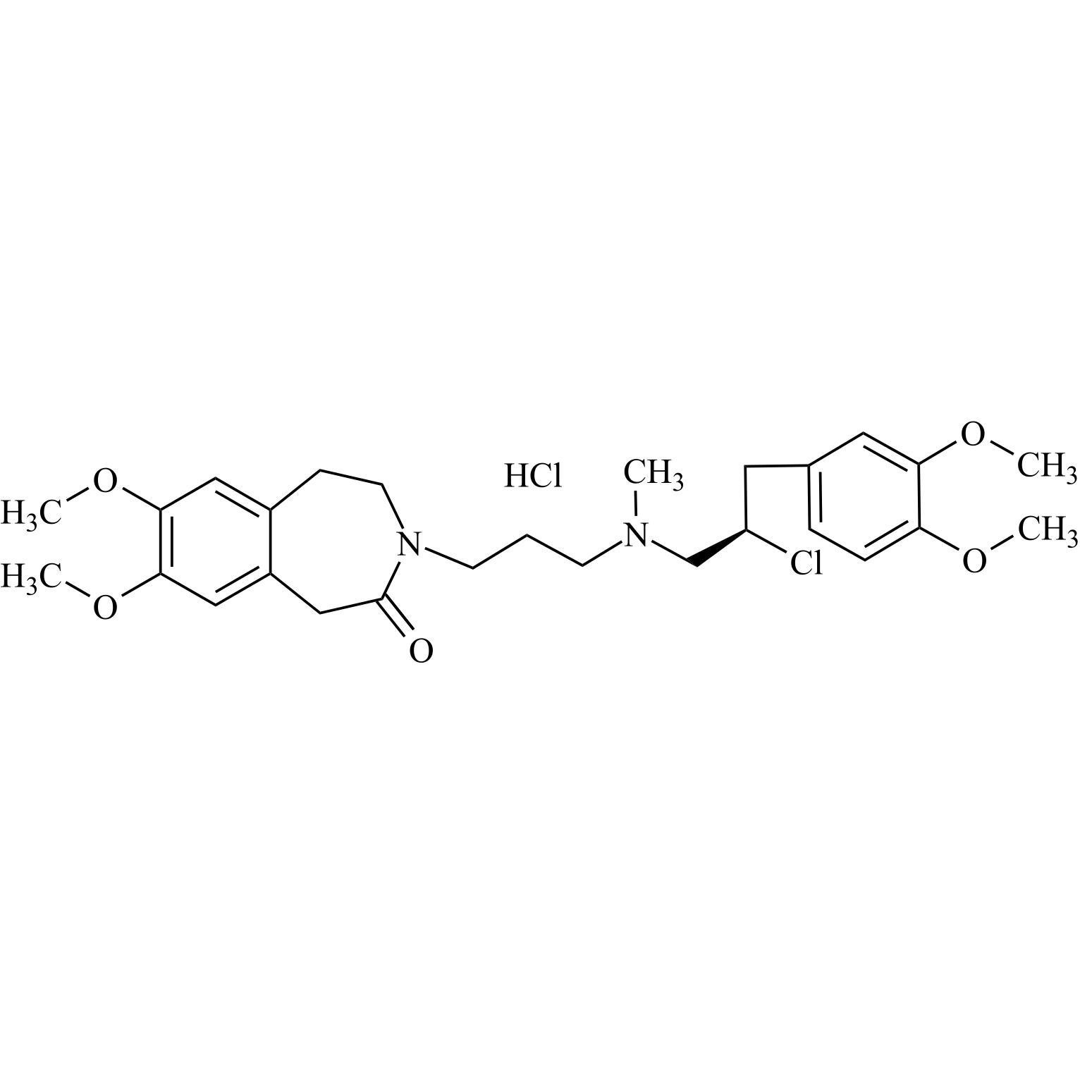 Picture of Ivabradine Impurity 28 HCl