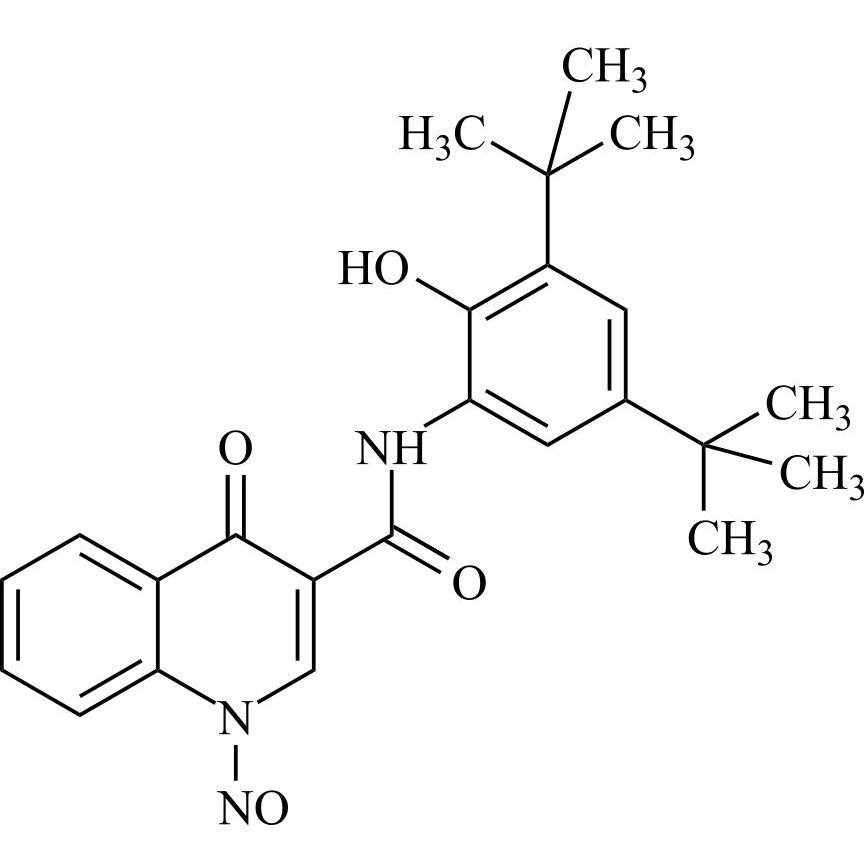 Picture of N-Nitroso Ivacaftor Impurity 5
