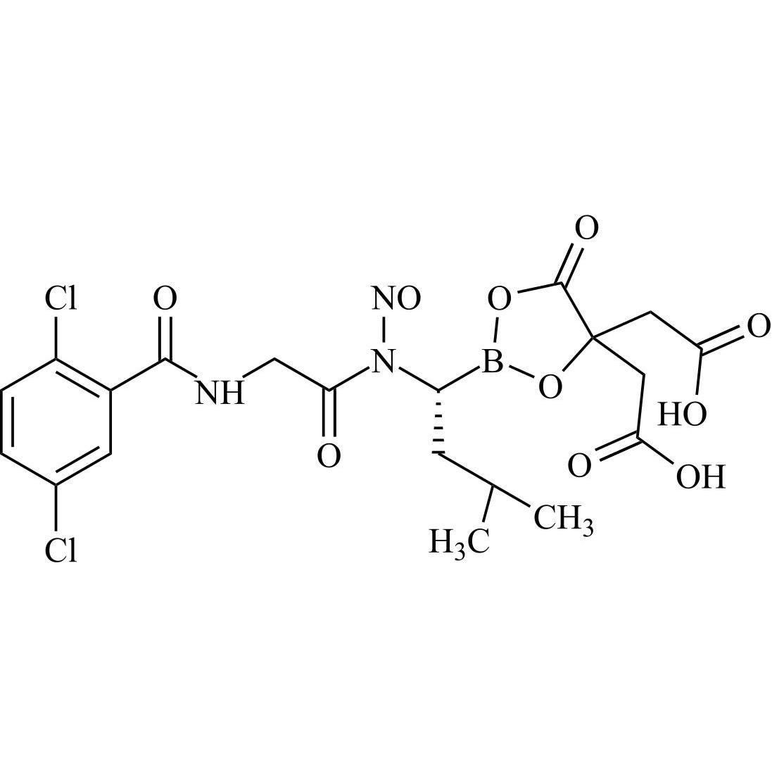 Picture of N1-Nitroso Ixazomib Impurity 23 (N1-Nitroso Ixazomib Citrate)