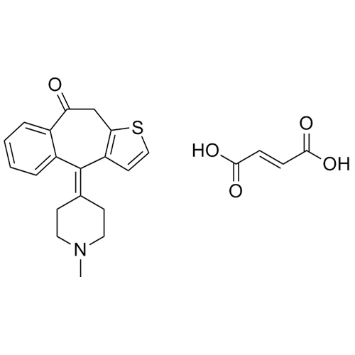 Picture of Ketotifen EP Impurity F Hemifumarate (Mixture of Enol and Ketone)