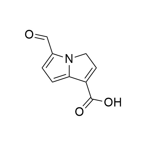 Show details for 5-formyl-3H-pyrrolizine-1-carboxylic acid Picture of 5-formyl-3H-pyrrolizine-1-carboxylic acid