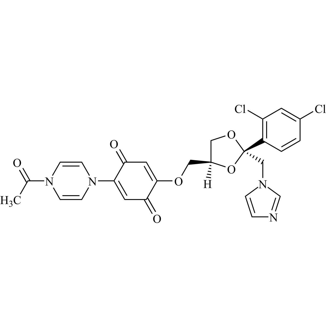 Picture of Ketoconazole Impurity 23
