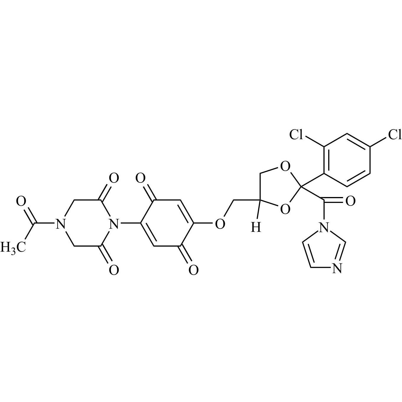 Picture of Ketoconazole Impurity 24