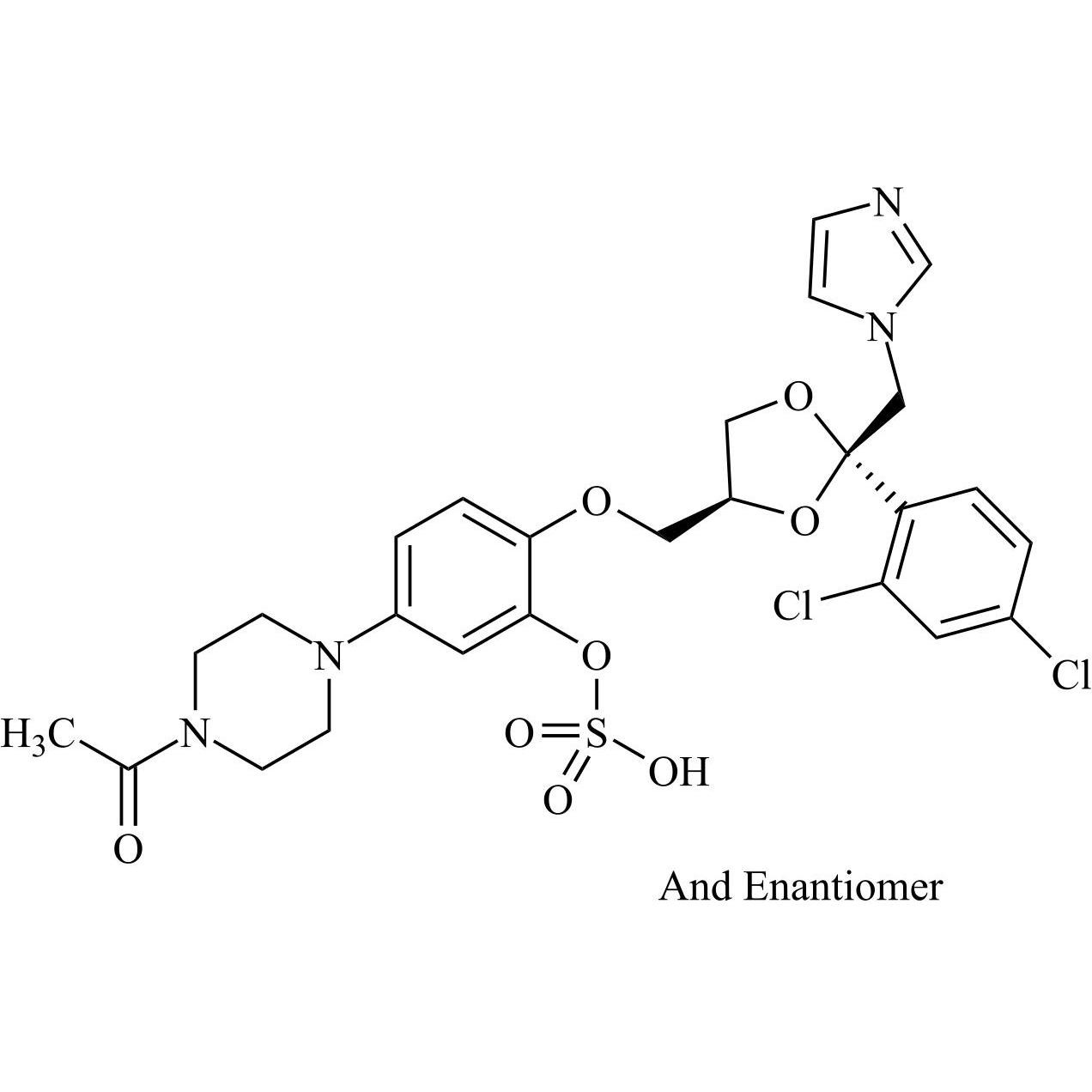 Picture of Ketoconazole Sulfate