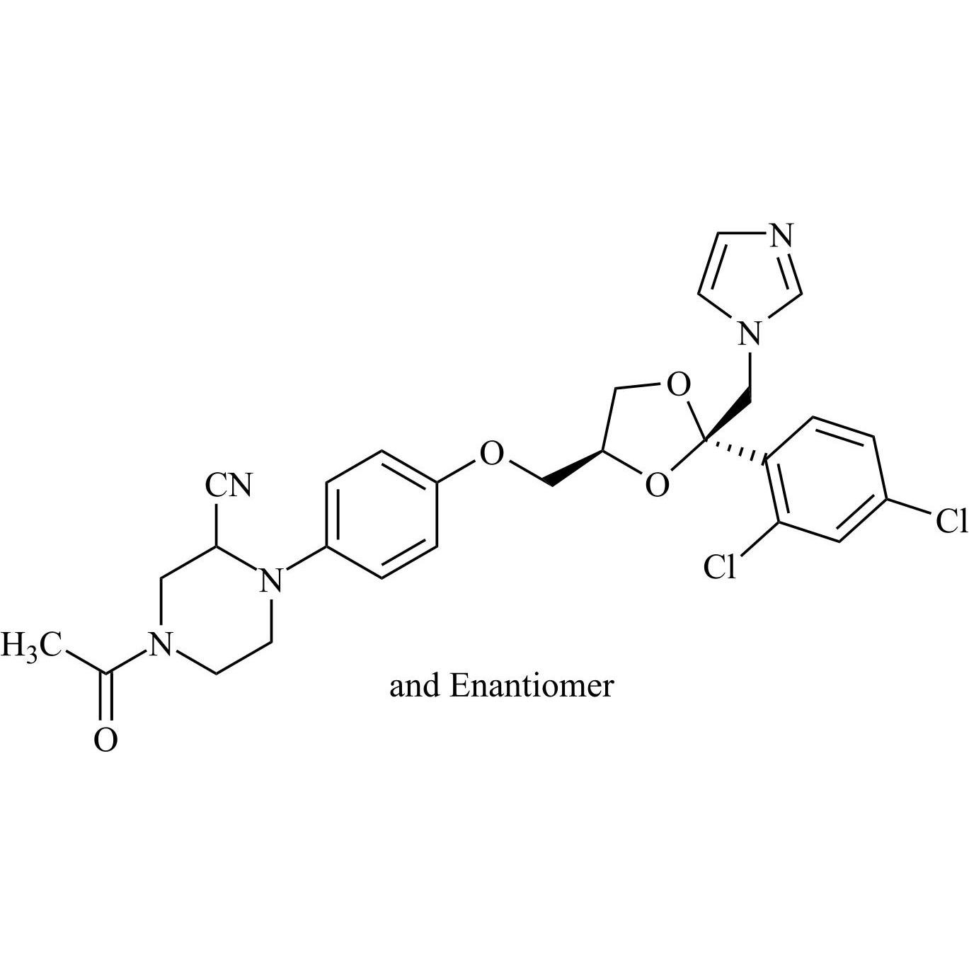 Picture of Ketoconazole Metabolite (M1)