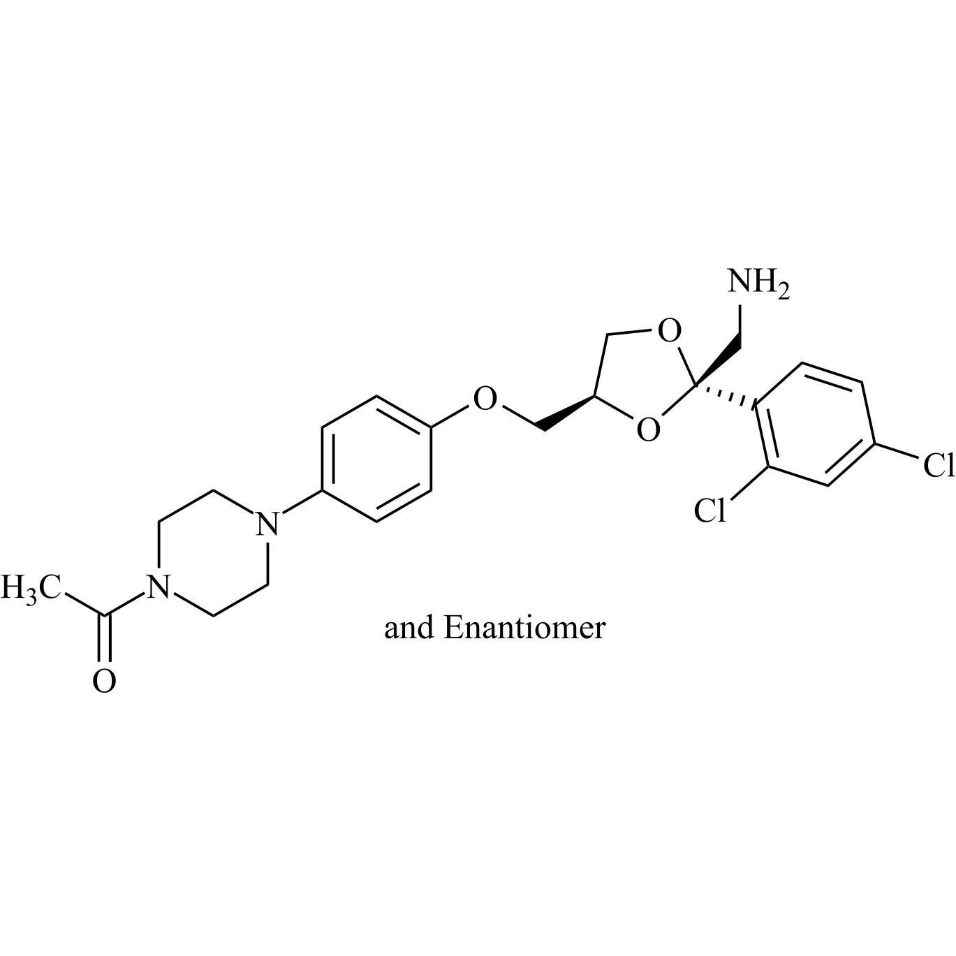 Picture of Ketoconazole Metabolite (M4)