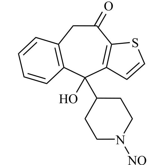 Picture of N-Nitroso N-Desmethyl Ketotifen EP Impurity C