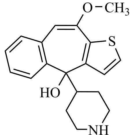 Picture of N-Desmethyl Ketotifen EP Impurity B