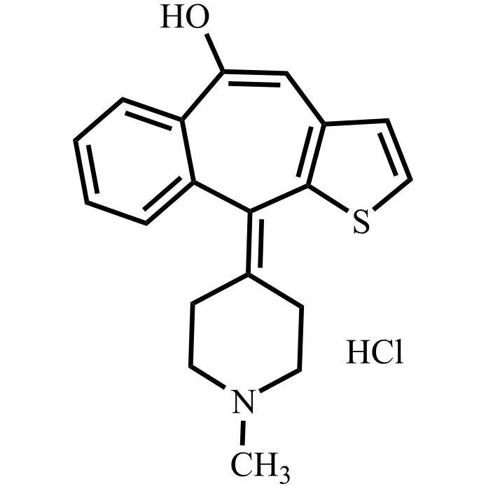 Picture of Ketotifen Impurity 1 HCl
