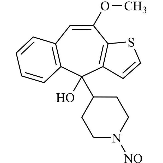 Picture of N-Nitroso-N-Desmethyl Ketotifen EP Impurity B