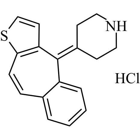 Picture of N-Desmethyl Ketotifen EP Impurity A HCl