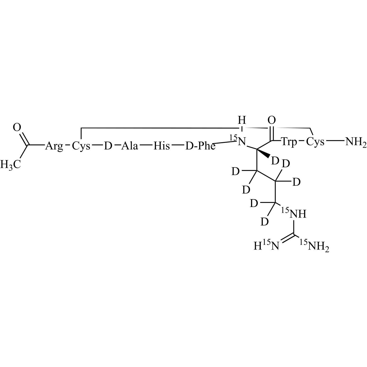Picture of Setmelanotide-d7,15N4