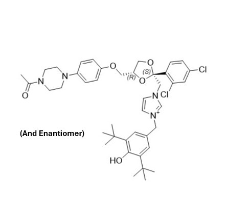 Picture of Ketoconazole Impurity 29 (Mixture of Isomers)