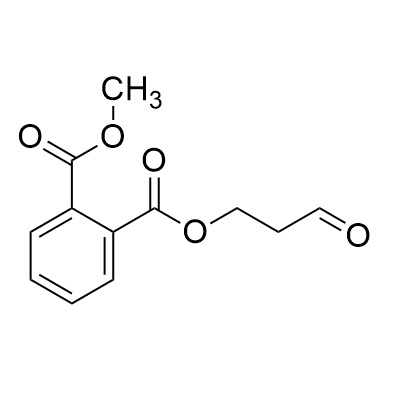 Picture of 1-methyl 2-(3-oxopropyl) benzene-1,2-dicarboxylate