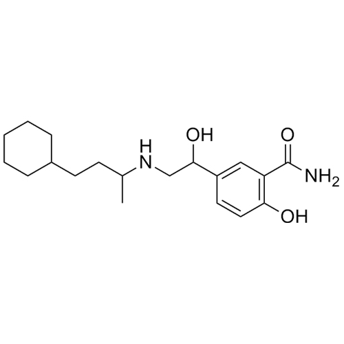Show details for 5-(2-((4-cyclohexylbutan-2-yl)amino)-1-hydroxyethyl)-2-hydroxybenzamide Picture of 5-(2-((4-cyclohexylbutan-2-yl)amino)-1-hydroxyethyl)-2-hydroxybenzamide