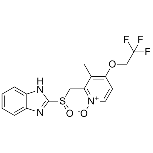 Show details for Lansoprazole EP Impurity A         (Lansoprazole N-Oxide) Picture of Lansoprazole EP Impurity A         (Lansoprazole N-Oxide)
