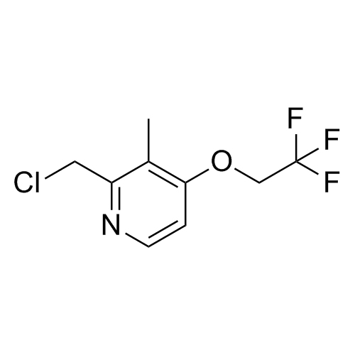 Show details for 2-Chloromethyl-3-methyl-4-(2,2,2-trifluoroethoxy)pyridine Picture of 2-Chloromethyl-3-methyl-4-(2,2,2-trifluoroethoxy)pyridine