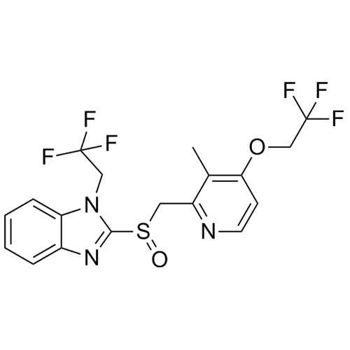 Show details for Lansoprazole N-Trifluoroethyl Impurity Picture of Lansoprazole N-Trifluoroethyl Impurity