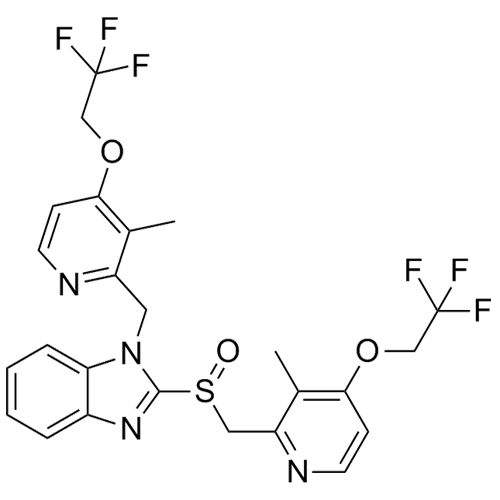 Picture of Lansoprazole N-(3-Methyl-4-Trifluoroethoxyl-Pyridin-2-yl) Impurity