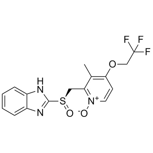 Show details for (R)-(+)-Lansoprazole N-Oxide Picture of (R)-(+)-Lansoprazole N-Oxide