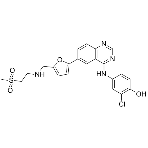 Picture of O-De(3-fluorobenzyl) Lapatinib)