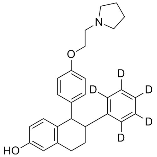 Picture of rac-Lasofoxifene-d5