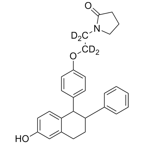Show details for rac-Lasofoxifene-2-Oxide-d4 Picture of rac-Lasofoxifene-2-Oxide-d4