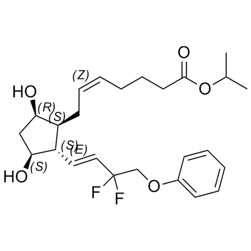 Show details for Tafluprost (1S,2S,3S,5R)-Isomer Picture of Tafluprost (1S,2S,3S,5R)-Isomer