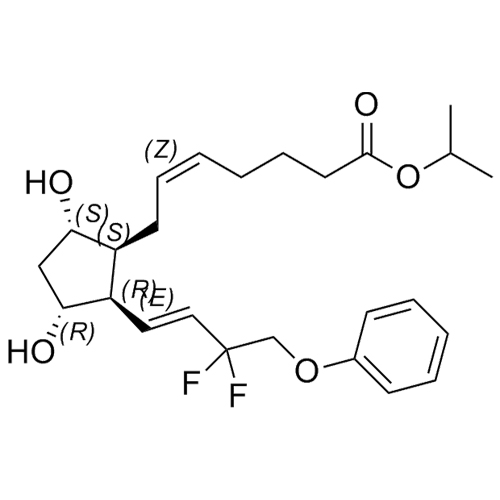 Picture of Tafluprost Impurity 4 (Tafluprost (1S,2R,3R,5S)-Isomer)