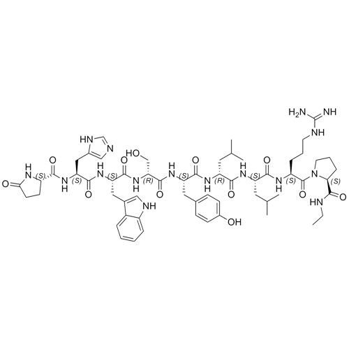Show details for Leuprolide (Leuprorelin) EP Impurity A Picture of Leuprolide (Leuprorelin) EP Impurity A
