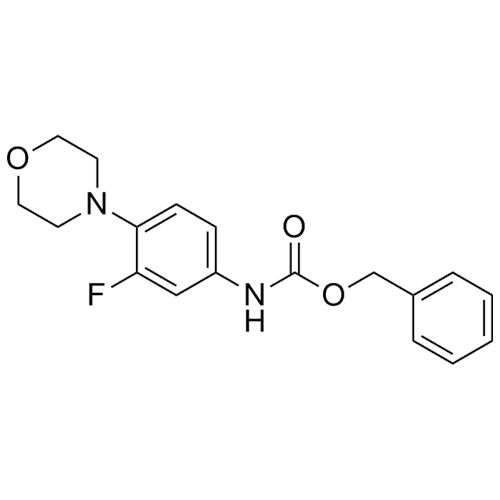 Picture of Benzyl 3-Fluoro-4-(4-morpholinyl)phenyl)carbamate