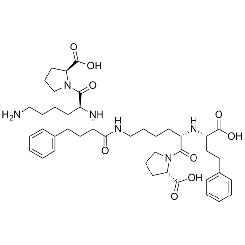 Show details for Lisinopril EP Impurity G (Dimer Impurity) Picture of Lisinopril EP Impurity G (Dimer Impurity)